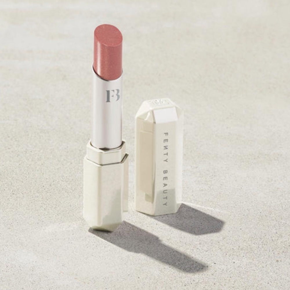 🌿 Fenty Beauty SLIP SHINE SHEER SHINY LIPSTICK - GLAZED